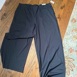 Black Wide-Leg Pants